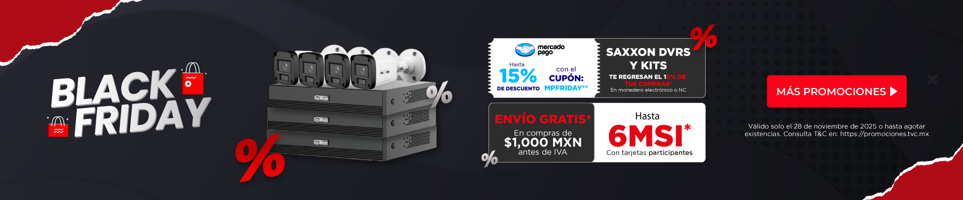 Banner Black Friday TVC 2025