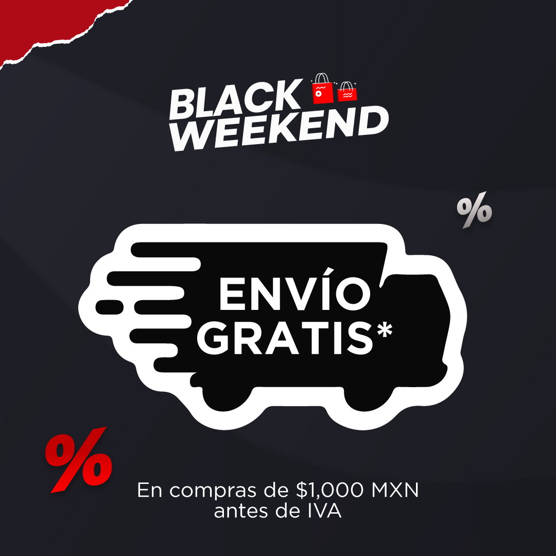 Envío gratis desde $1,000 MXN