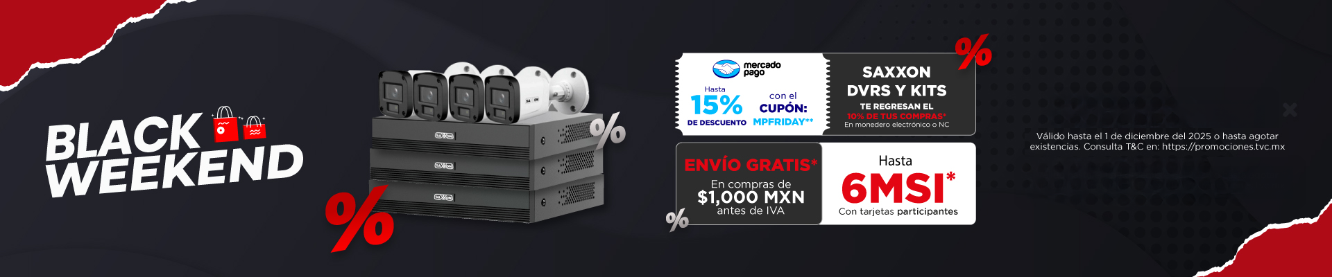 Banner Black Weekend TVC 2025
